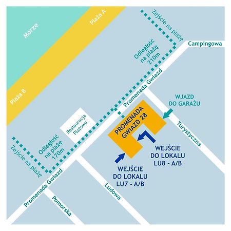 Mojemiedzyzdroje Lu 7B - Luksusowy Apartament 100 Metrow Od Morza Ngoại thất bức ảnh